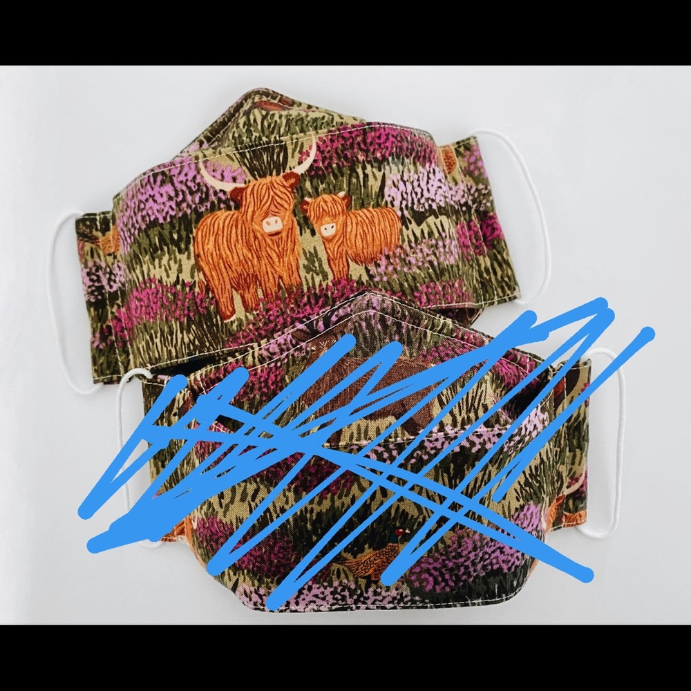 HIGHLAND COW MASK